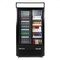 Maxx Cold Double Glass Door Narrow Width Merchandise Refrigerator, Sliding Door, 39.5 in.W, 36 cu. ft., in Black MXM2-36RSBHC - alternate 2